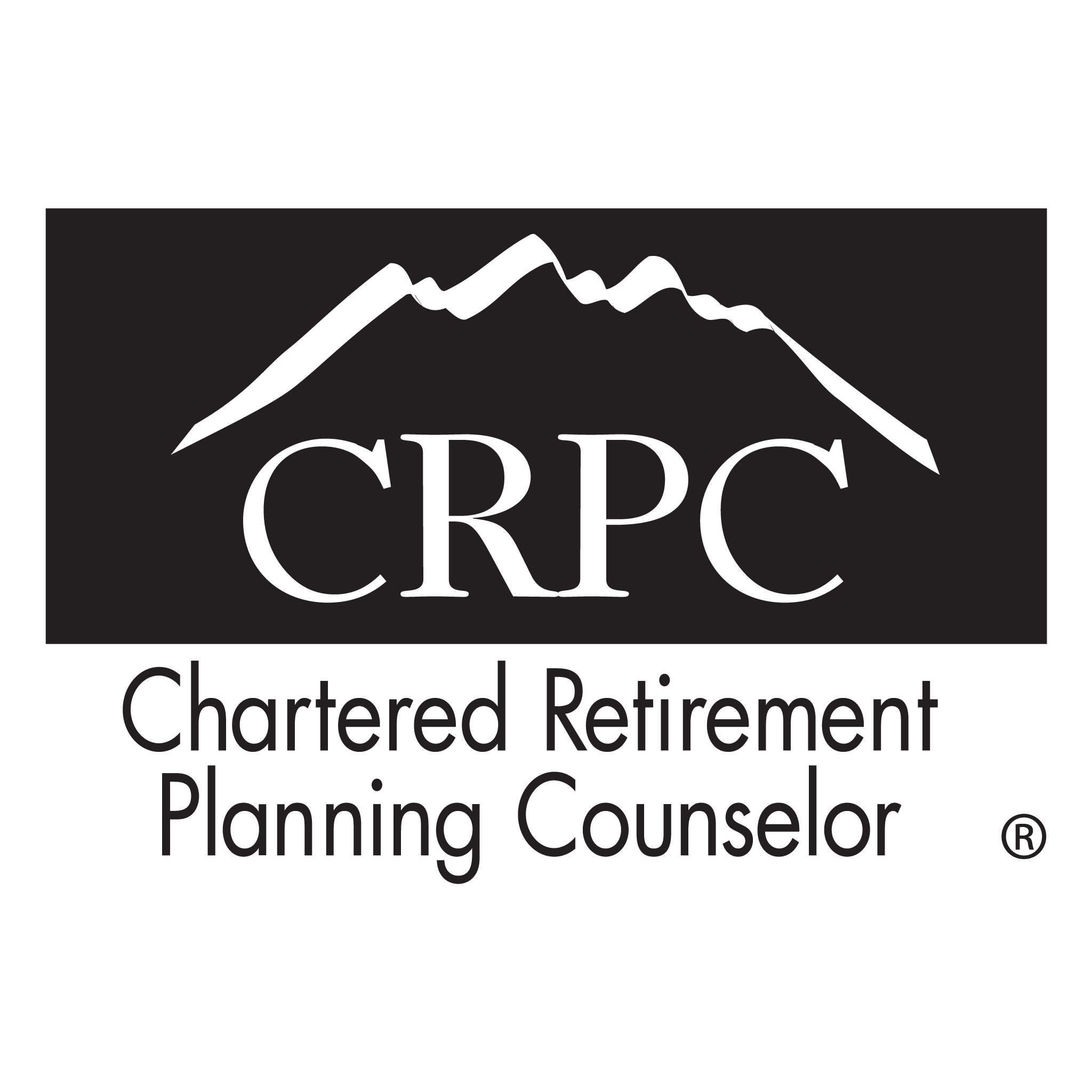 CRPC — Chartered Retirement Planning Counselor